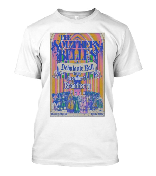 The Southern Belles Debutante Ball 2024 December 6th At The Broadberry Richmond Virginia Event T-Shirt