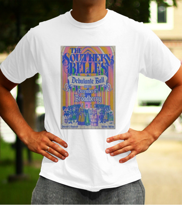 The Southern Belles Debutante Ball 2024 December 6th At The Broadberry Richmond Virginia Event T-Shirt