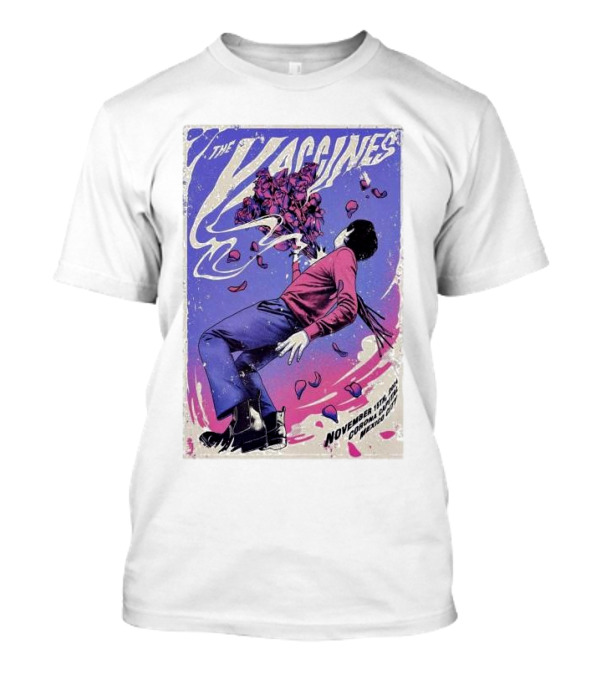 The Vaccines Live At Corona Capital Festival November 15 2024 Autódromo Hermanos Rodríguez México City T-Shirt