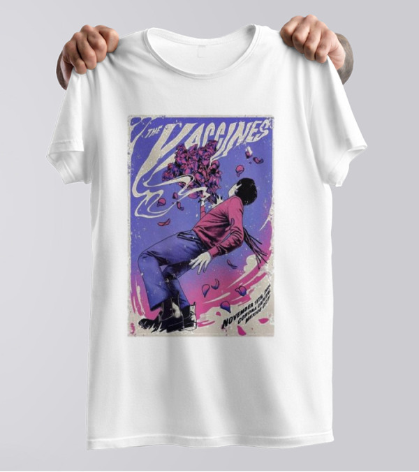 The Vaccines Live At Corona Capital Festival November 15 2024 Autódromo Hermanos Rodríguez México City T-Shirt