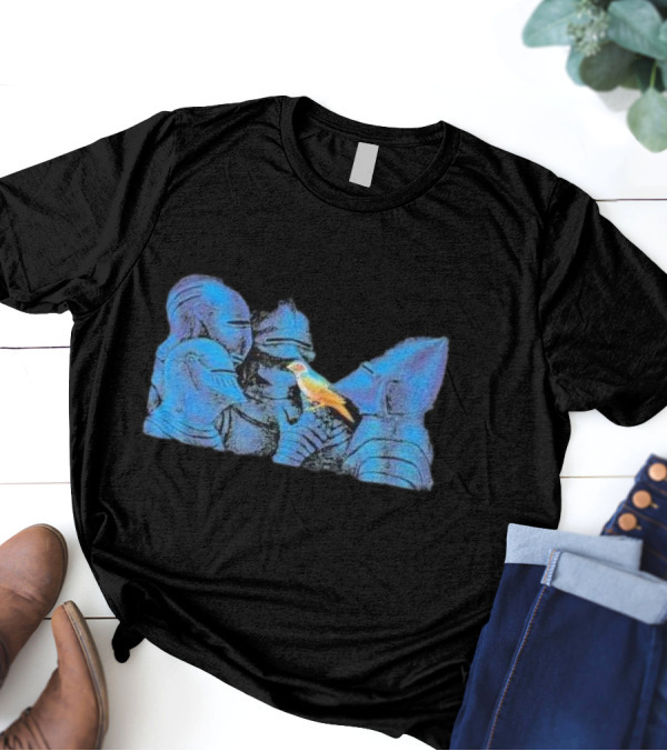 The Church To Be In Your Eyes The Blurred Crusade Knights Bird T-Shirt