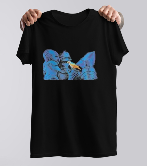 The Church To Be In Your Eyes The Blurred Crusade Knights Bird T-Shirt