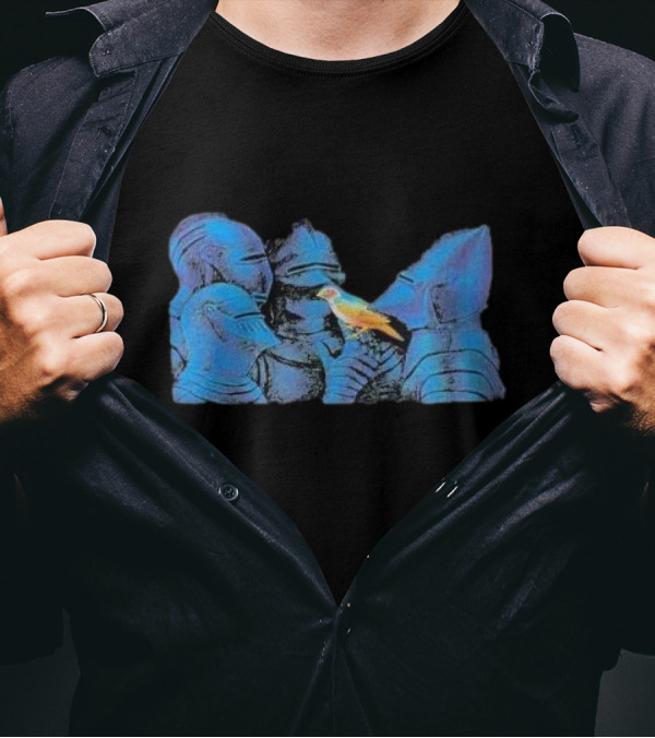 The Church To Be In Your Eyes The Blurred Crusade Knights Bird T-Shirt