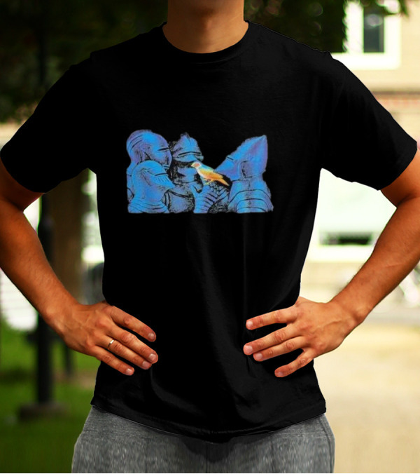 The Church To Be In Your Eyes The Blurred Crusade Knights Bird T-Shirt
