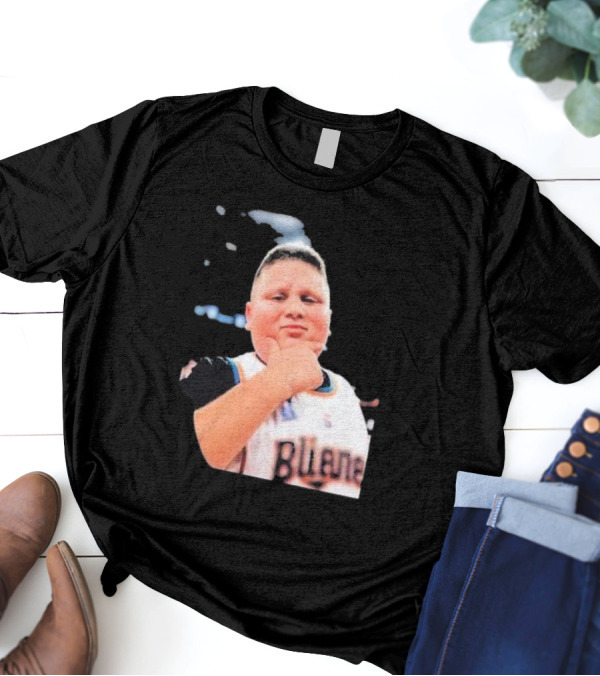 The Rizzler Blazers Confidence Meme Iconic NBA Jersey Humor T-Shirt