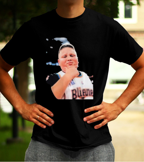 The Rizzler Blazers Confidence Meme Iconic NBA Jersey Humor T-Shirt