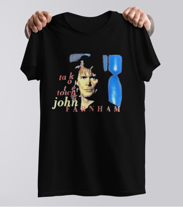 John Farnham Talk Of The Town Tour 90s T-Shirt