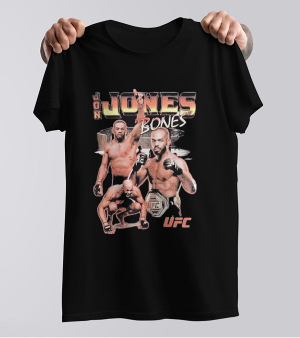 UFC Jon Jones Bones World Champion T-Shirt