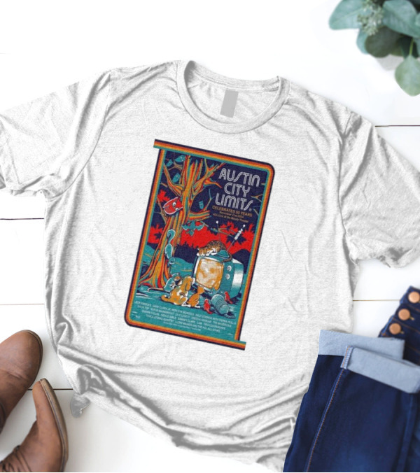 Austin City Limits Celebrates 50 Years ACL Live At The Moody Theater November 21 T-Shirt