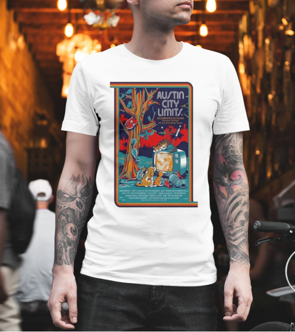 Austin City Limits Celebrates 50 Years ACL Live At The Moody Theater November 21 T-Shirt