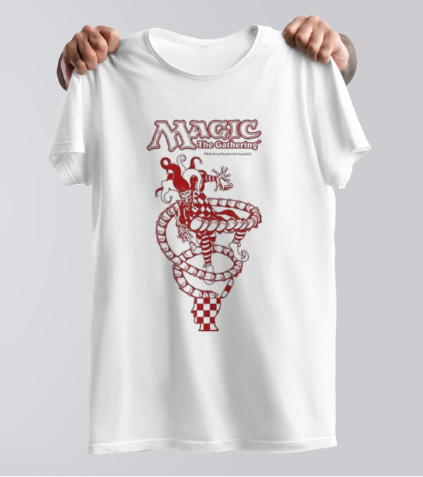 Magic The Gathering Brain Dead Jester Twisting Ladder T-Shirt