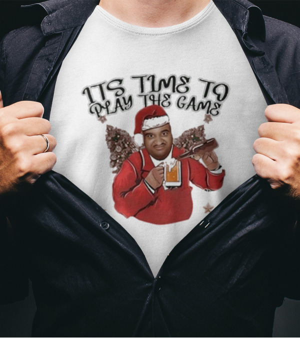 ITS TIME TO PLAY THE GAME SANTA BEER CHRISTMAS T-Shirt