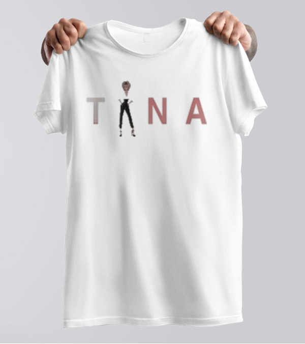 Tina Turner Hayden Williams Twenty Four Seven White T-Shirt