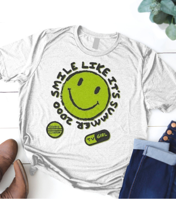Smile Like It’s Summer 2000 TV Girl George Clanton T-Shirt