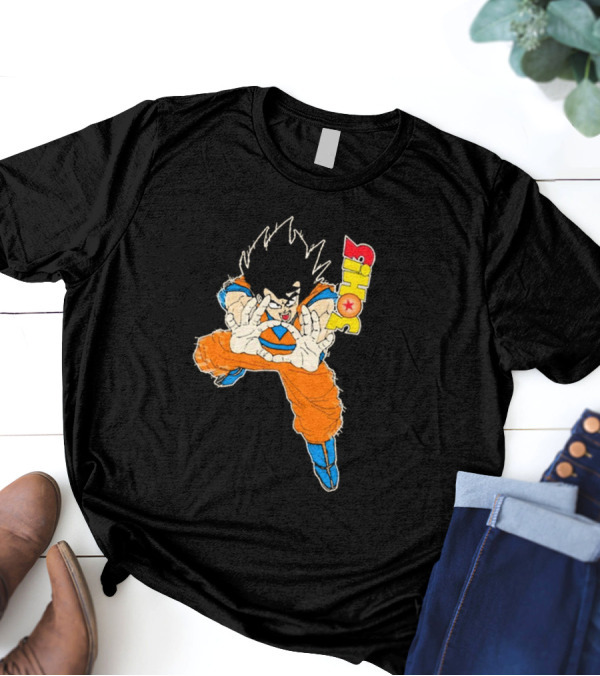 3OH3 Goku Hands Dragon Ball T-Shirt