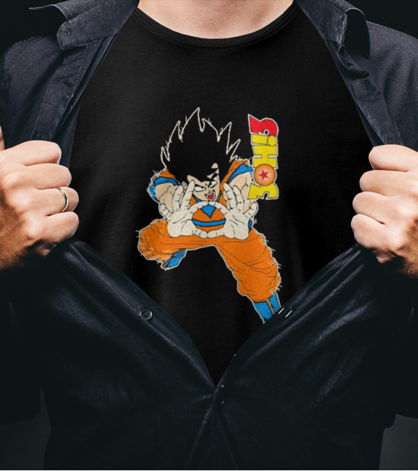3OH3 Goku Hands Dragon Ball T-Shirt