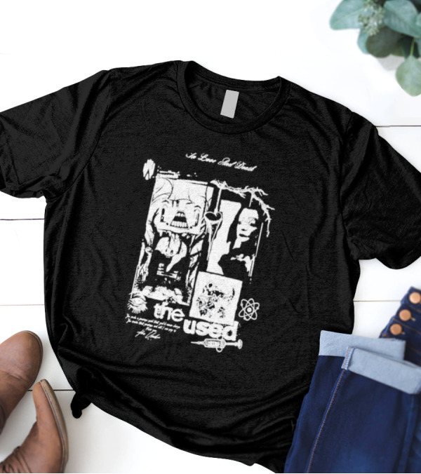 The Used Albums No Love And Death In Love And Death T-Shirt