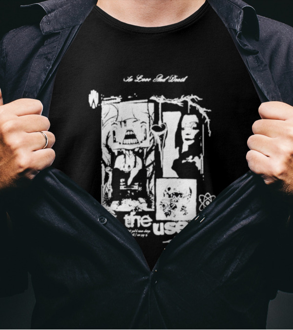 The Used Albums No Love And Death In Love And Death T-Shirt