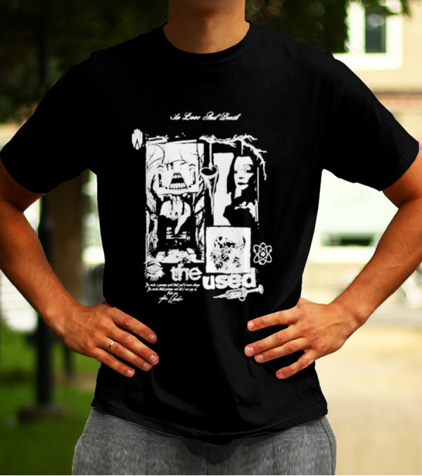 The Used Albums No Love And Death In Love And Death T-Shirt