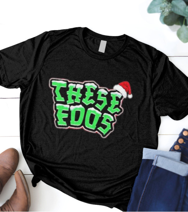 These Foos Christmas 2024 Santa Hat T-Shirt