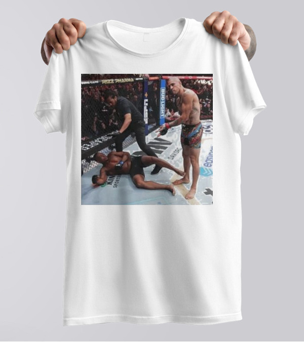 Alex Pereira Jamahal Hill Knockout Meme MMA UFC Arena T-Shirt
