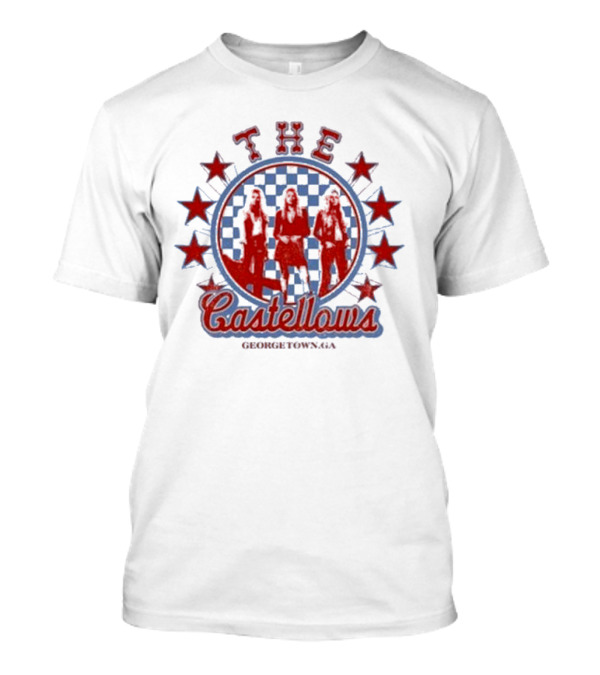 The Castellows Georgetown GA 2024 Show Stars And Checkered T-Shirt