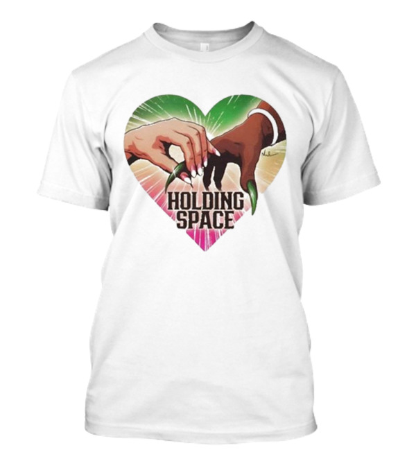Nordacious Holding Space Heart Hands Diversity T-Shirt