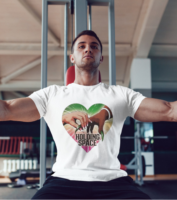 Nordacious Holding Space Heart Hands Diversity T-Shirt