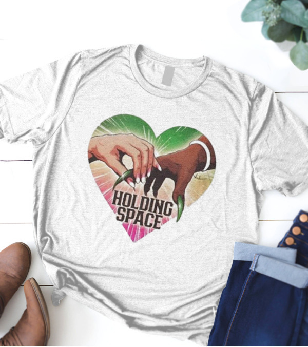 Nordacious Holding Space Heart Hands Diversity T-Shirt