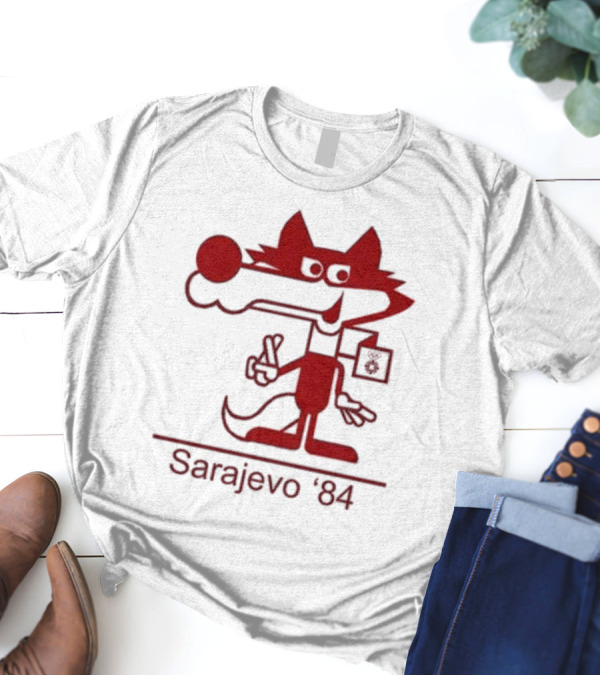 Vucko Sarajevo '84 Winter Olympics Mascot T-Shirt