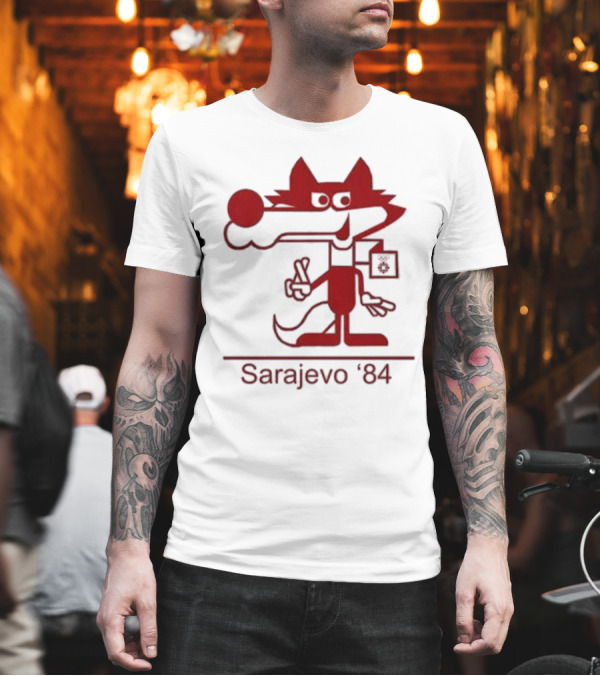 Vucko Sarajevo '84 Winter Olympics Mascot T-Shirt