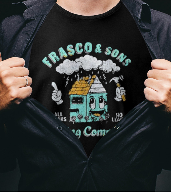 FRASCO And SONS ROOFING COMPANY ALL PEAKS NO LEAKS EST 2009 WELCOME TO THE FAMILY BUNDLE T-Shirt