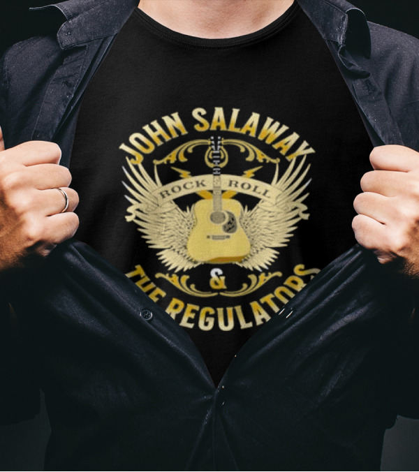 John Salaway And The Regulators Rock And Roll Tour 2025 T-Shirt