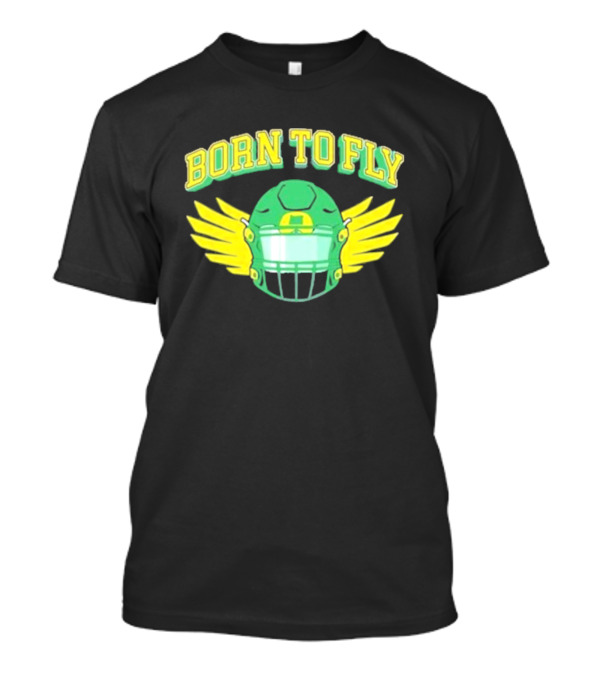 Born To Fly Helmet Wings Philadelphia Eagles T-Shirt