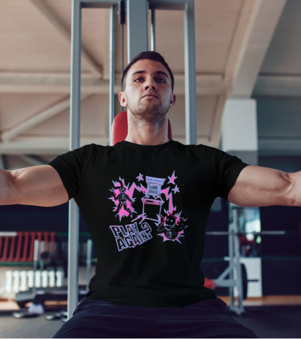 Shadow Freddy And Shadow Bonnie Game Over Play Again? T-Shirt