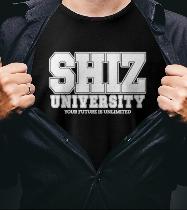 Shiz University Your Future Is Unlimited College T-Shirt