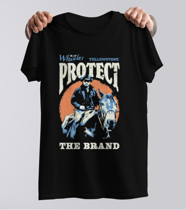 Yellowstone Rip Wheeler Protect The Brand Vintage Cowboy T-Shirt