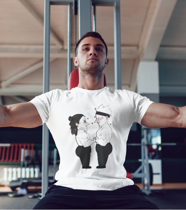 Buboosenchan’s Anime Couple Romance Holding Hands T-Shirt