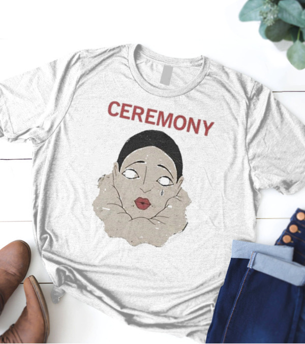 CEREMONY A Single Tear Face With Tearful Expression T-Shirt