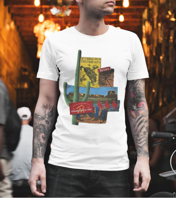 Rodeo State Fair Marlboro Country Store Wild West Promo T-Shirt