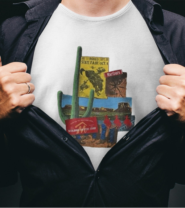 Rodeo State Fair Marlboro Country Store Wild West Promo T-Shirt