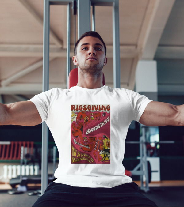 RIGSGIVING RIGOMETRICS NOV 30 2024 PORTLAND ME PORTLAND HOUSE OF MUSIC T-Shirt