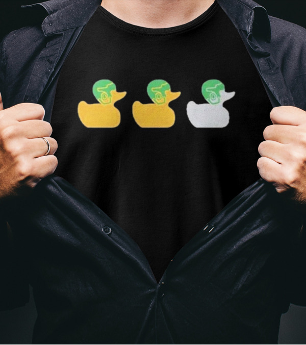 Duck Duck Gray Duck Vikings Helmet Trio T-Shirt