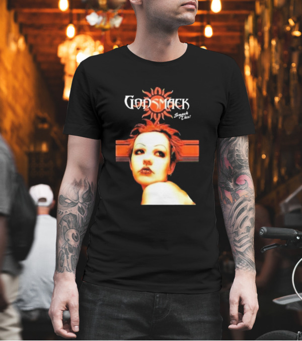 Godsmack Smack This Sun Logo Face T-Shirt
