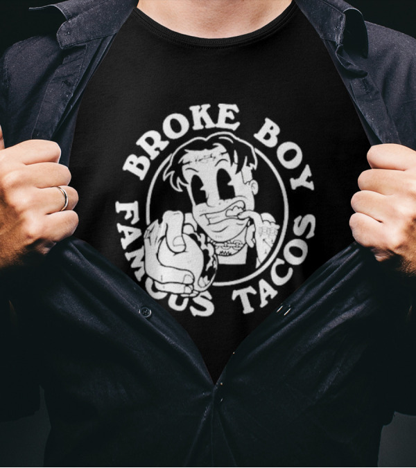 Broke Boy Famous Tacos Broke Boy T-Shirt