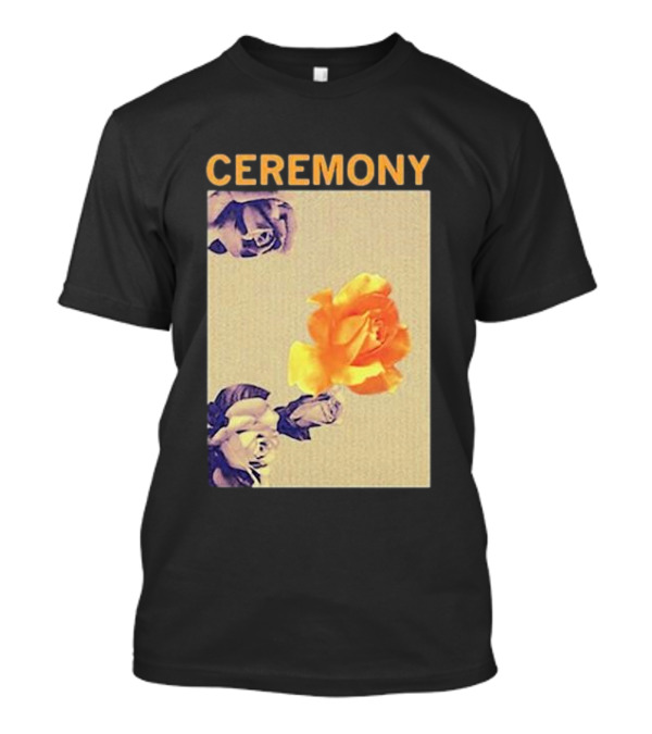 CEREMONY Yellow And Purple Roses T-Shirt