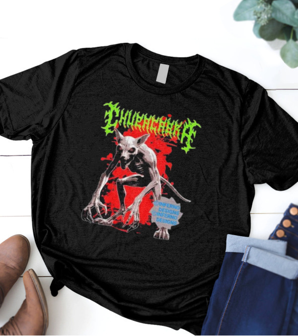 Chupacabra Cryptid Metalcore Inferno T-Shirt