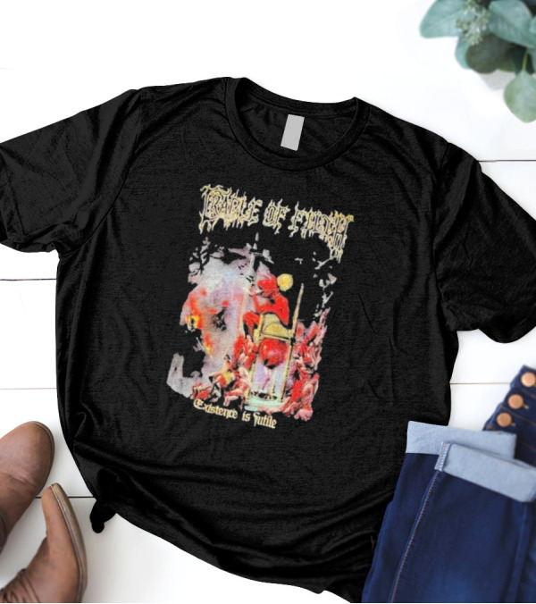 Cradle Of Filth Existence Is Futile Dark Gothic T-Shirt