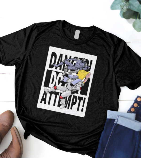 DANGER DO NOT ATTEMPT PRO WRESTLING ROBOT FIGHTERS T-Shirt