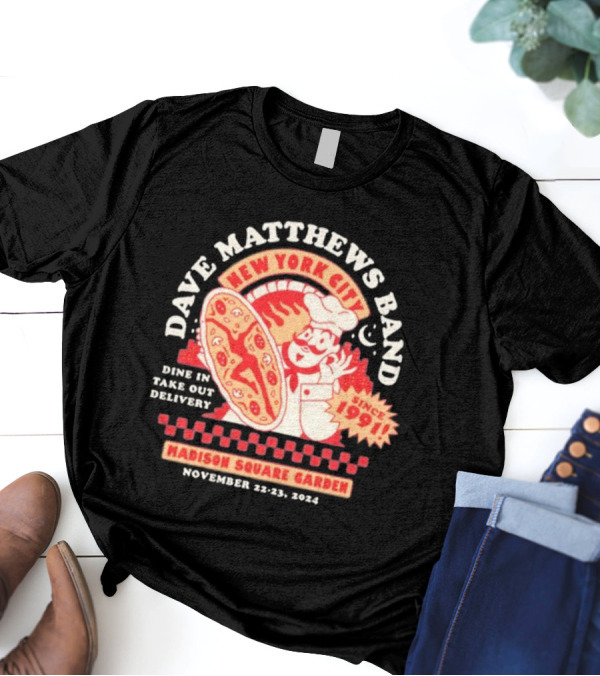Dave Matthews Band New York City Madison Square Garden November 22-23 2024 Since 1991 Event T-Shirt